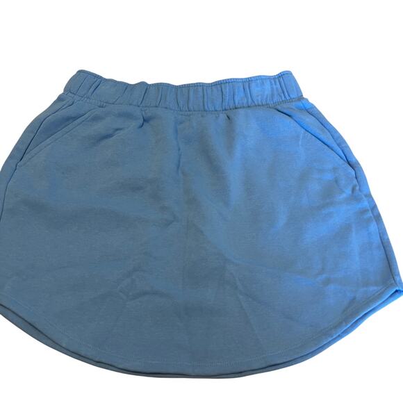Wild Fable Women's Blue Fleece Mini Skirt With Pockets - Size Medium - NWT - Picture 6 of 7